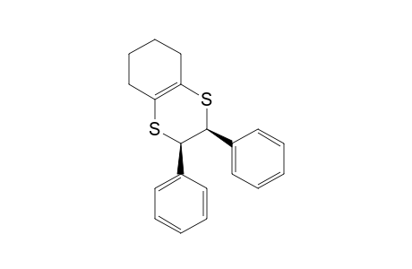 1,4-Benzodithiin, 2,3,5,6,7,8-hexahydro-2,3-diphenyl-, cis-
