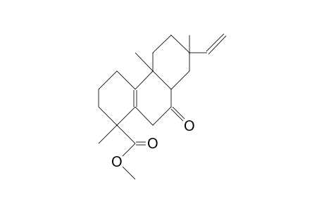 7-Oxo-8,10-friedoisopimara-5(10),15-dien-18-oic acid, methyl ester