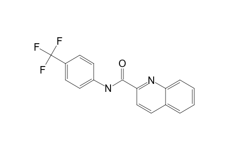 N-(4-TRIFLUOROMETHYLPHENYL)-QUINOLINE-2-CARBOXAMIDE