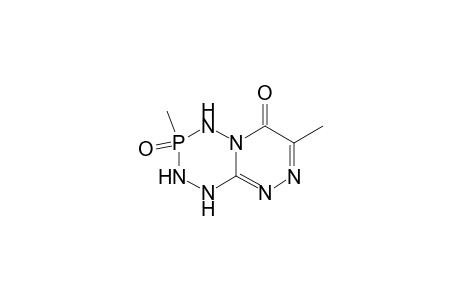 2,7-Dimethyl-2-oxido-1,2,3,4-tetrahydro-8H-[1,2,4]triazino[4,3-e][1,2,4,5,3]tetrazaphosphinin-8-one