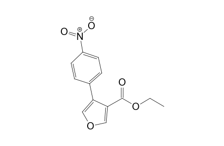 4-(4'-Nitrobenzyl)-3-[ethoxycarbonyl]furan