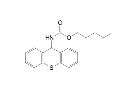 9-thioxanthenecarbamic acid, pentyl ester