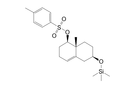 4a.beta.-Methyl-2.beta.-trimethylsilyloxy-5.beta.-p-toluenesulfonyl-1,2.alpha.,3,4,5.alpha.,6,7-octahydronaphthalene