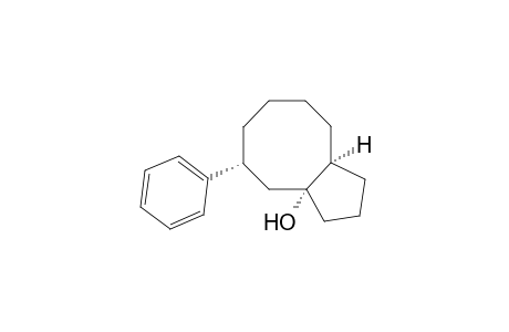 (1R*,3R*,8S*)-3-Phenylbicyclo[6.3.0]undecan-1-ol