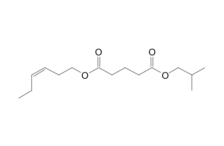 Glutaric acid, cis-hex-3-enyl isobutyl ester