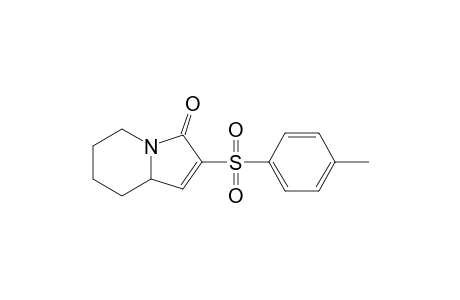 2-(4-methylphenyl)sulfonyl-6,7,8,8a-tetrahydro-5H-indolizin-3-one