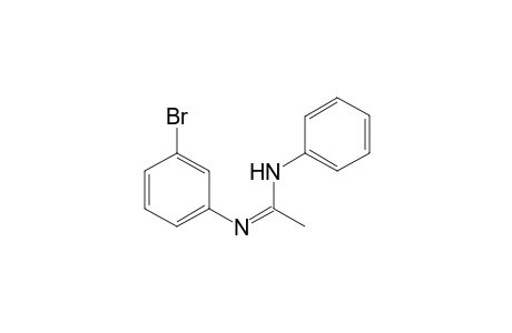 N'-(3-Bromophenyl)-N-phenylacetimidamide