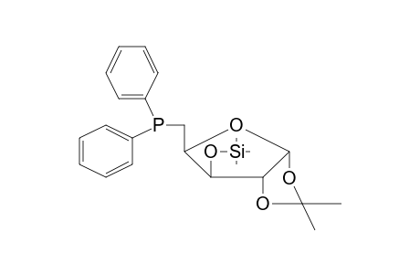 (2,2-dimethyl-6-trimethylsilyloxy-3a,5,6,6a-tetrahydrofuro[2,3-d][1,3]dioxol-5-yl)methyl-diphenyl-phosphane