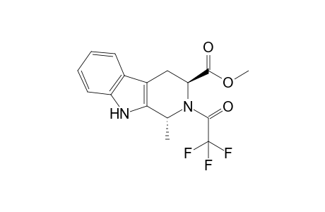 Methyl (1R,3S)-1-methyl-2-(2,2,2-trifluoroacetyl)-1,3,4,9-tetrahydropyrido[3,4-b]indole-3-carboxylate