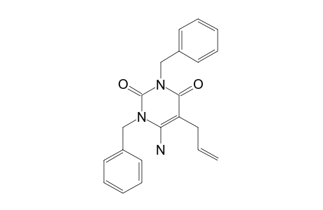 5-ALLYL-6-AMINO-1,3-DIBENZYL-1H-PYRIMIDINE-2,4-DIONE