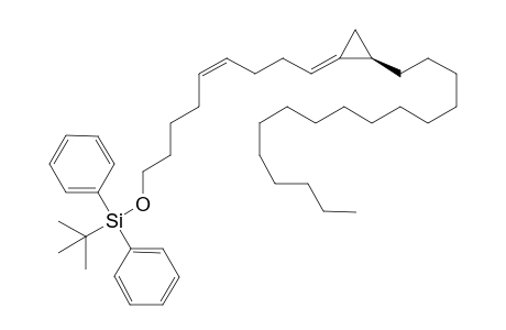 (Z)-2-Hexadecyl-1-[9-(tert-butyldimethylsiloxy)non-4(Z)-en-1-ylidene)cyclopropane