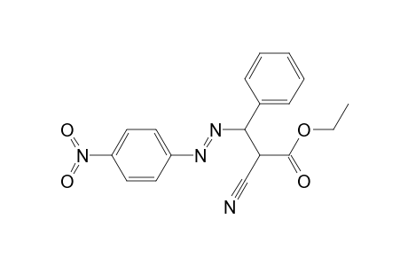 Benzenepropanoic acid, .alpha.-cyano-.alpha.-[(4-nitrophenyl)azo]-, ethyl ester