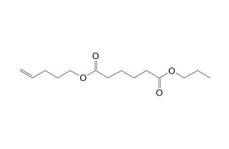 Adipic acid, pent-4-enyl propyl ester