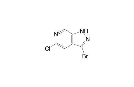 3-Bromo-5-chloro-1H-pyrazolo[3,4-c]pyridine