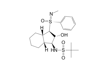 N-[(1S,2R,3R,3aS,7aR)-2-Hydroxy-3-{(S)-N-methylphenylsulfonimidoyl}octa-hydro-1H-inden-1-yl]-2-methylpropane-2-sulfonamide