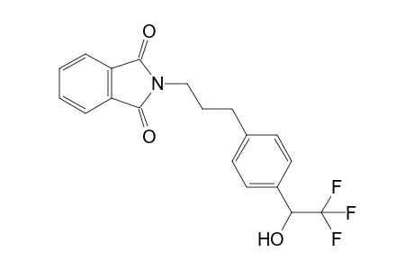 2-(3-(4-(2,2-2-trifluoro-1-hydroxy-ethyl)-phenyl)-propyl)-isoindole-1,3-dione