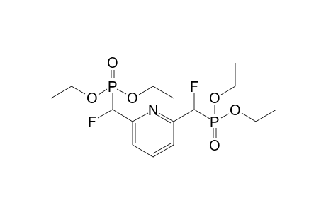 2,6-Bis[diethoxyphosphoryl(fluoranyl)methyl]pyridine
