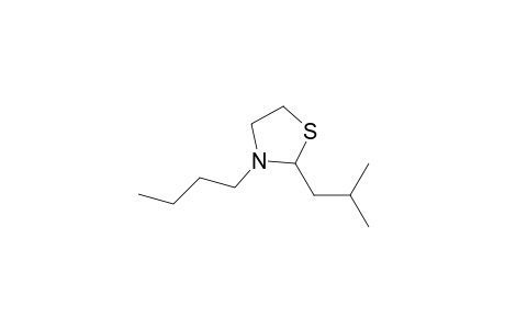 Thiazolidine, 3-butyl-2-(2-methylpropyl)-