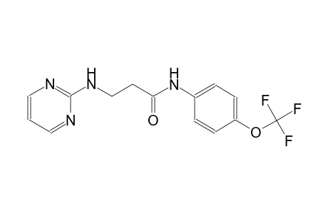 propanamide, 3-(2-pyrimidinylamino)-N-[4-(trifluoromethoxy)phenyl]-
