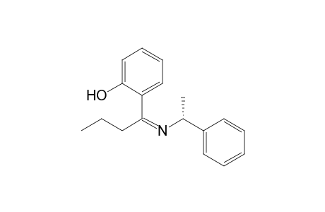 2-{1-[(1R)-1-Phenylethyl]iminobutyl}phenol
