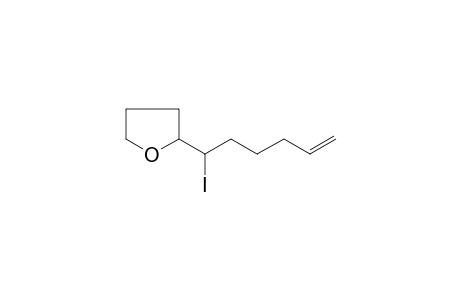 2-(1-iodohex-5-enyl)oxolane