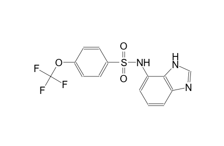 Benzenesulfonamide, N-(3H-benzoimidazol-4-yl)-4-trifluoromethoxy-