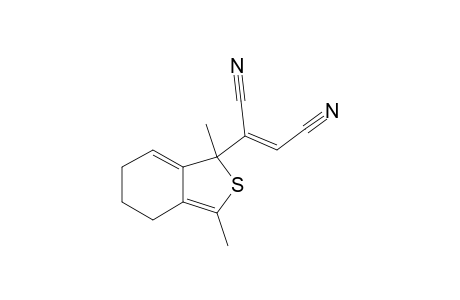 (Z)-1,4,5,6-Tetrahydro-1,3-dimethylbenzo-[C]-thiophene-1-(2-butenedinitrile)