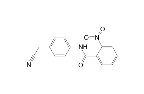 Benzamide, N-(4-cyanomethylphenyl)-2-nitro-