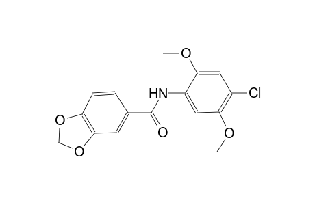 N-(4-chloro-2,5-dimethoxyphenyl)-1,3-benzodioxole-5-carboxamide