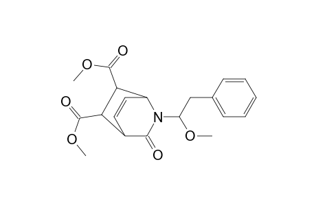 2-Azabicyclo[2.2.2]oct-7-ene-5,6-dicarboxylic acid, 2-(1-methoxy-2-phenylethyl)-3-oxo-, dimethyl ester