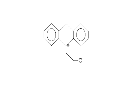 9-(2-Chloro-ethyl)-anthracenium cation (10-hydro)