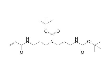 N,N'-Bis(tert-butyloxycarbonyl)-N-[3-(2-propenoylamino)propyl]propane-1,3-diamine