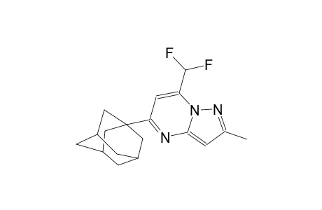 5-(1-adamantyl)-7-(difluoromethyl)-2-methylpyrazolo[1,5-a]pyrimidine