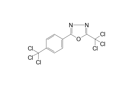 2-(Trichloromethyl)-5-[4-(trichloromethyl)phenyl]-1,3,4-oxadiazole