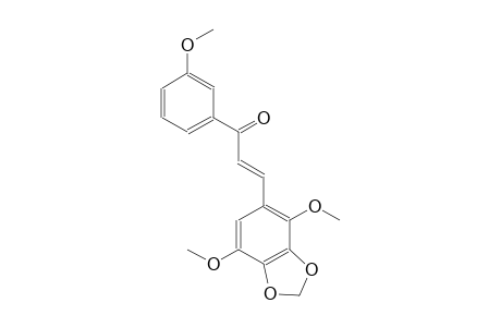 2-propen-1-one, 3-(4,7-dimethoxy-1,3-benzodioxol-5-yl)-1-(3-methoxyphenyl)-, (2E)-