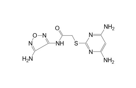 N-(4-Amino-furazan-3-yl)-2-(4,6-diamino-pyrimidin-2-ylsulfanyl)-acetamide