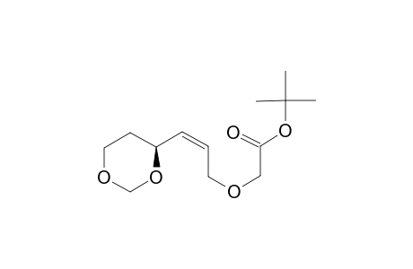 TERT.-BUTYL-2-[(Z)-3-[(S)-(1,3-DIOXAN-4-YL)]-ALLYLOXY]-ACETATE