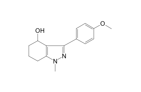 3-(p-METHOXYPHENYL)-1-METHYL-4,5,6,7-TETRAHYDRO-1H-INDAZOL-4-OL