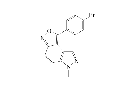 1-(4-Bromophenyl)-6-methyl-6H-isoxazolo[4,3-e]indazole