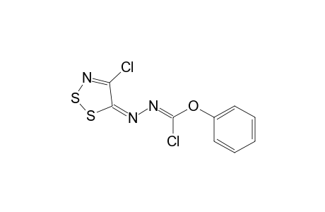 3-Chloro-1-(4-chloro-5H-1,2,3-dithiazol-5-ylidene)-3-phenoxy-1,2-diazaprop-2-ene
