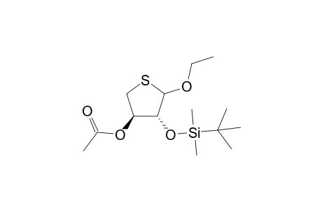Ethyl 3-O-Acetyl-2-O-(tert-butyldimethylsilyl)-4-thio-L-threose
