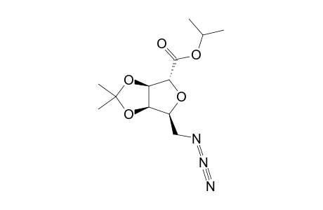 ISOPROPYL-2,5-ANHYDRO-6-AZIDO-6-DEOXY-3,4-O-ISOPROPYLIDENE-D-TALONATE