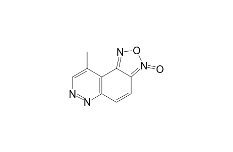 9-methyl-3-oxidopyridazino[3,4-g][2,1,3]benzoxadiazol-3-ium