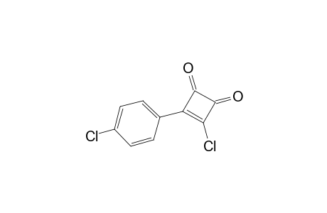 3-Chloranyl-4-(4-chlorophenyl)cyclobut-3-ene-1,2-dione