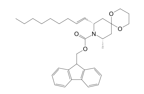 (-)-(8S,10S)-N-(Fluoren-9-ylmethoxycarbonyl)-10-methyl-8-(non-1-enyl)-1,5-dioxa-9-azaspiro[5.5]undecane
