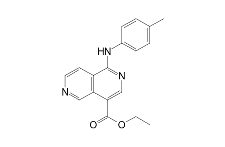 Ethyl 1-(4-Methylphenyl)amino-2,6-naphthyridine-3-carboxylate