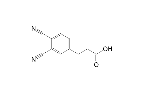 3-(3,4-dicyanophenyl)propanoic acid