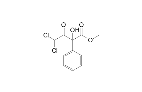Methyl 4,4-dichloro-2-hydroxy-3-oxo-2-phenylbutanoate