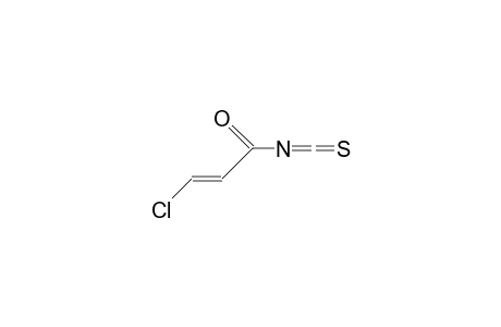 Isothiocyanic acid, trans-3-chloro-propenoyl ester