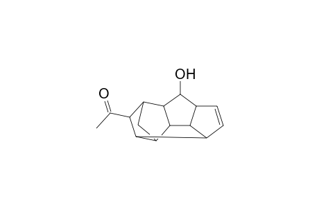 3-Acetyl-9-hydroxypentacyclo[5.5.1.0(2,6).0(4,8).0(10,13)]tridecan-11-ene